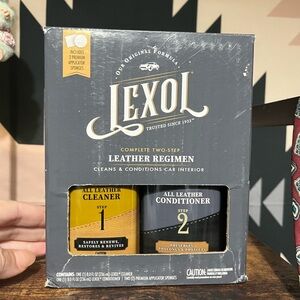 Leather Cleaner and Conditioner Set - Yellow and Black